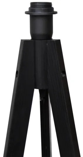 Lampada con piedistallo ALBA 1xE27/15W/230V color crema/pino