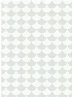 Littlephant Tapete Waves - Dusty Light Aqua