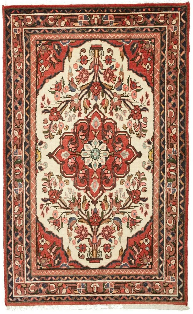 Hamedan Tappeto 140 x 90 (Iran) Annodato A Mano