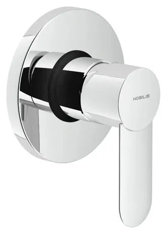 Rubinetto per doccia ad incasso monocomando ABX cromo lucido NOBILI