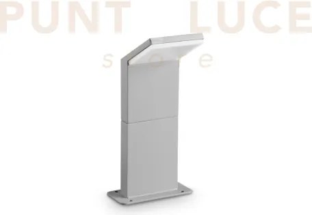 Style paletto ip54 led smd 8,5 w on-off 950 lm 3000 k grigio 30cm