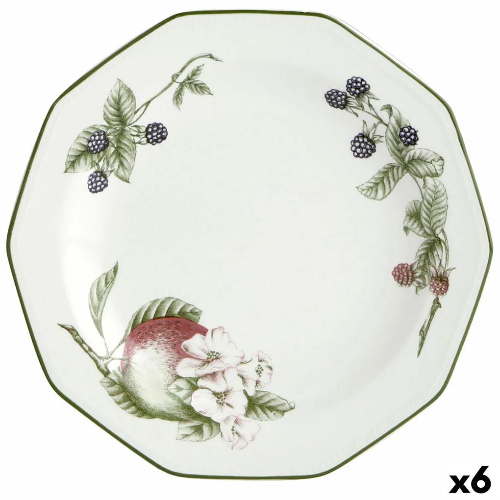 Piatto Piano Churchill Victorian Orchard Ceramica servizio di piatti (Ø 27 cm) (6 Unità)