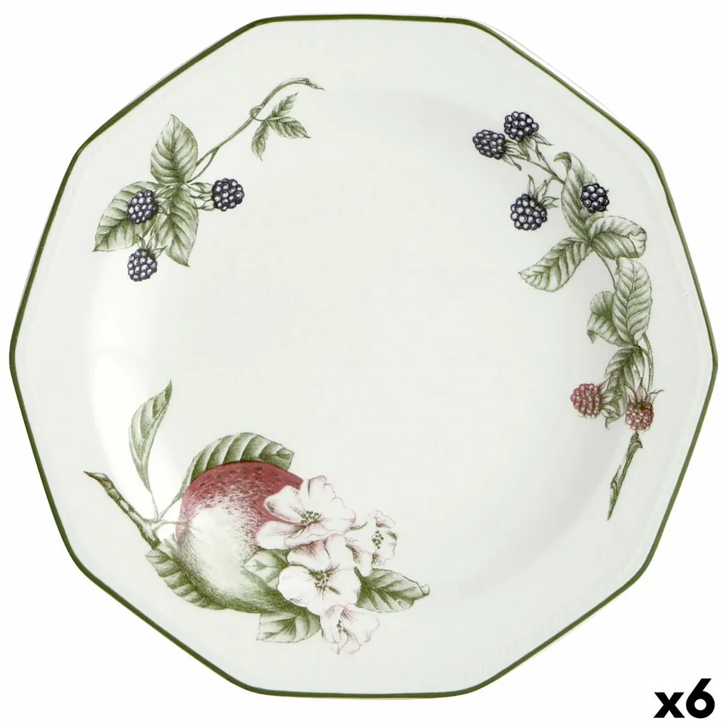 Piatto Piano Churchill Bengal Ceramica servizio di piatti (Ø 27 cm) (6  Unità)