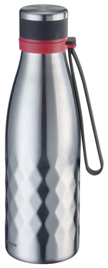 Bottiglia da viaggio grigio chiaro, in silicone, 550 ml Viva - Westmark