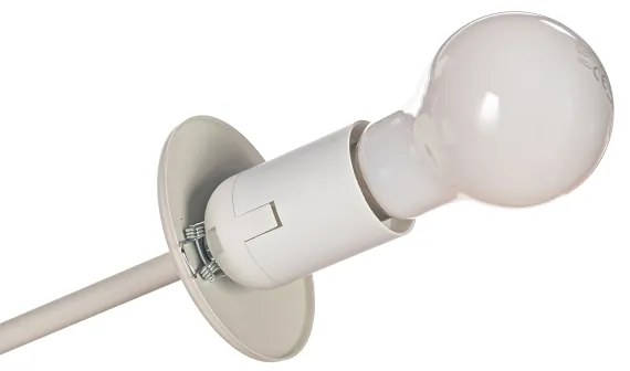 Plafoniera a soffitto MOON 4xE27/15W/230V colore crema