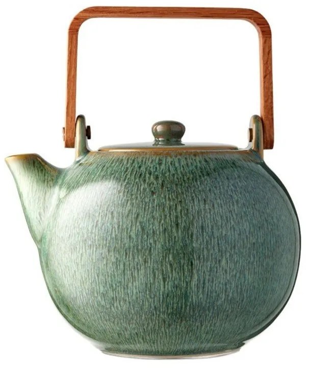 Teiera verde in ceramica con filtro 1,2 l Gastro Green – Bitz