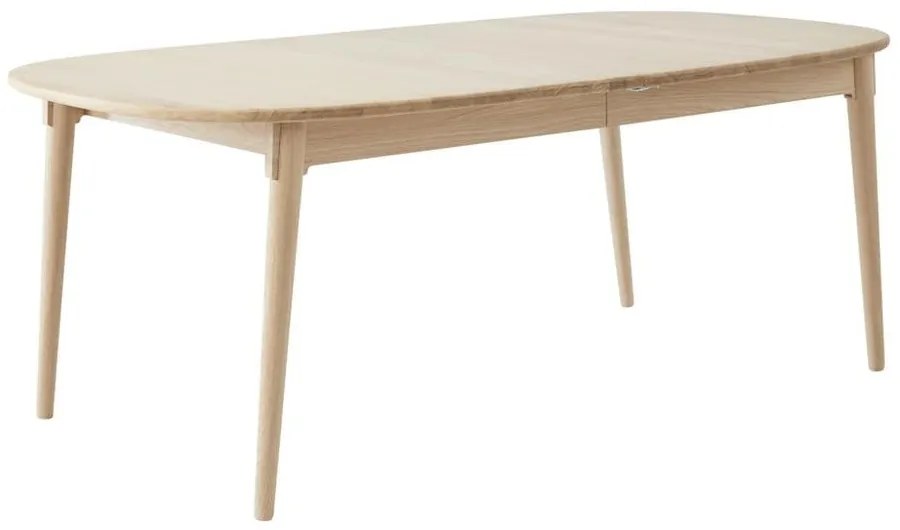 Tavolo da pranzo pieghevole in rovere naturale 106x184 cm Miro - Hammel Furniture