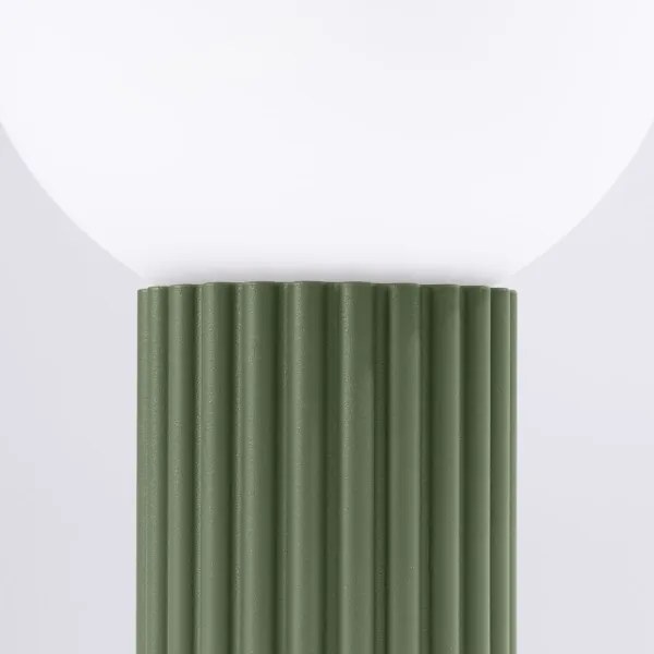 Sollux SL.1726 - Lampada da tavolo HALO 1xG9/8W/230V diametro 12 cm verde