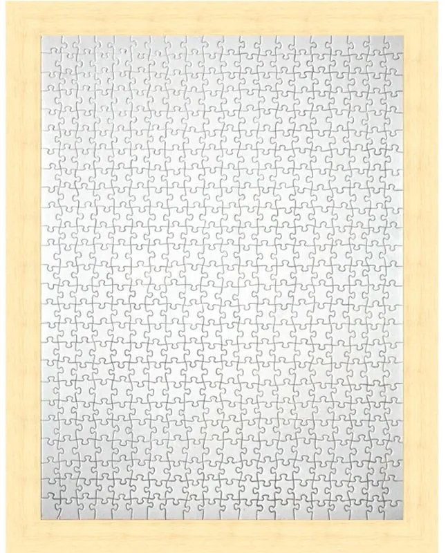 Cornice per puzzle 3000 pezzi naturale opaco per foto da 80,4x121,4 cm