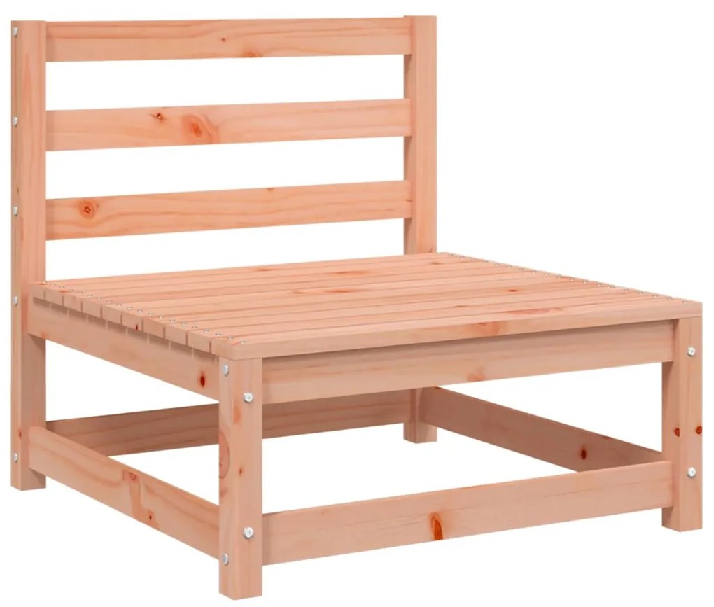 Set divani da giardino 9 pz in legno massello abete douglas