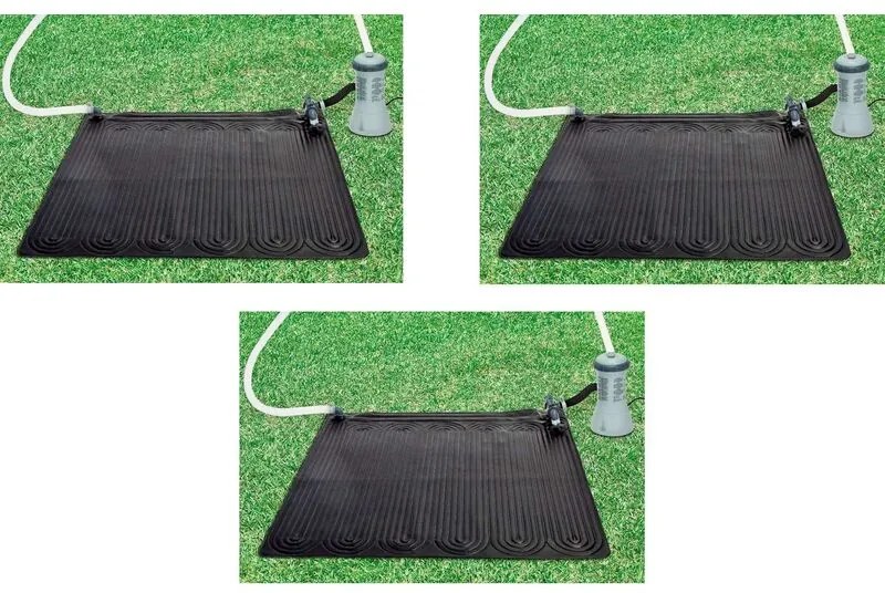 OFFERTA 3 Pannelli Pannello solare termici riscaldatore acqua piscina Intex 28685