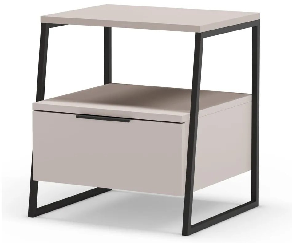 Comodino crema Velia - Marckeric