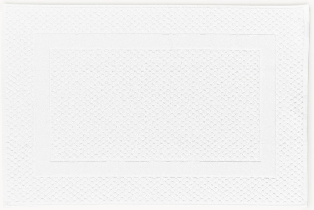 Tappeto bagno antiscivolo con motivo a nido d'ape Katharina