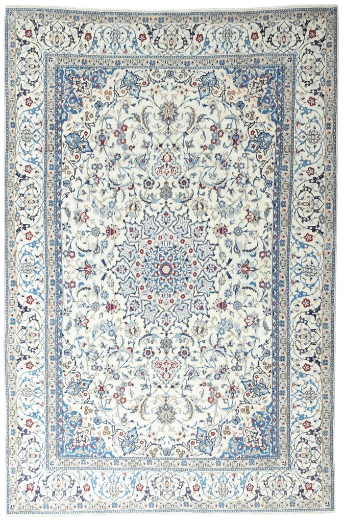 Nain Tappeto persiano 260x380 Beige (Iran) Annodato A Mano