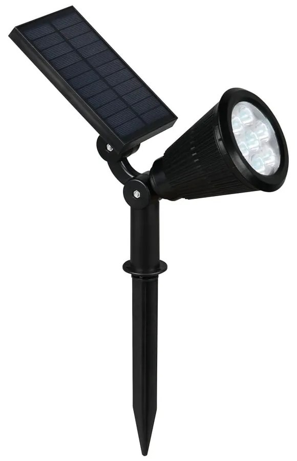 Illuminazione esterna LED con alimentazione a pannelli solari con picchetto (altezza totale 36 cm) Festival – Trio