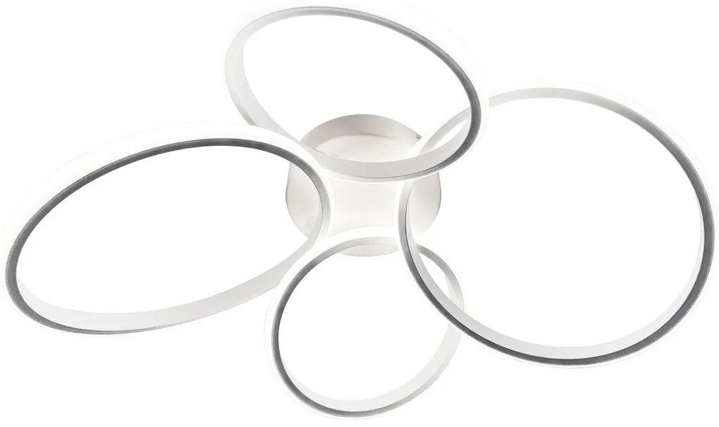 Plafoniera LED CERKIA bianco IP20 cct da bianco caldo al bianco neutro, 3300 lumen