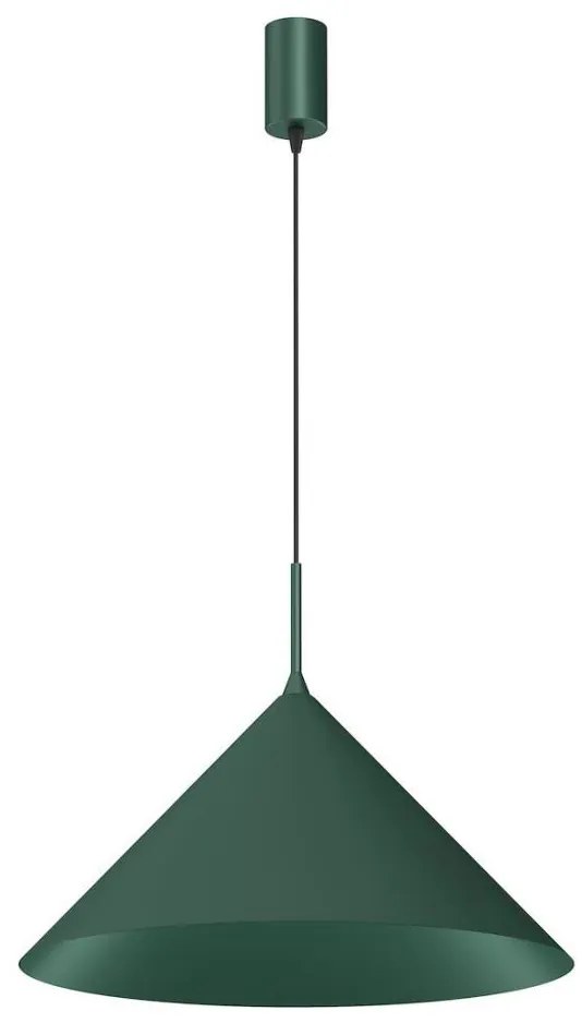 Lampadario a sospensione su cavo CAPITAL 1xGX53/15W/230V Ø 46 cm verde