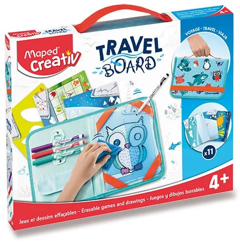 Valigia artistica MAPED Creativ - Giochi e disegni con animali