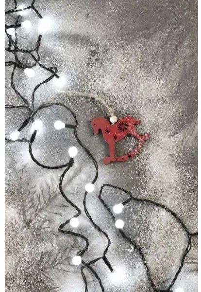 Catena LED da esterno natalizia 300xLED/35m IP44 bianco freddo