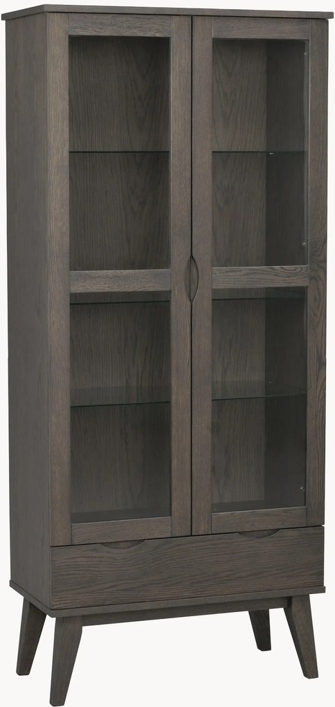 Vetrina in legno di quercia Filippa