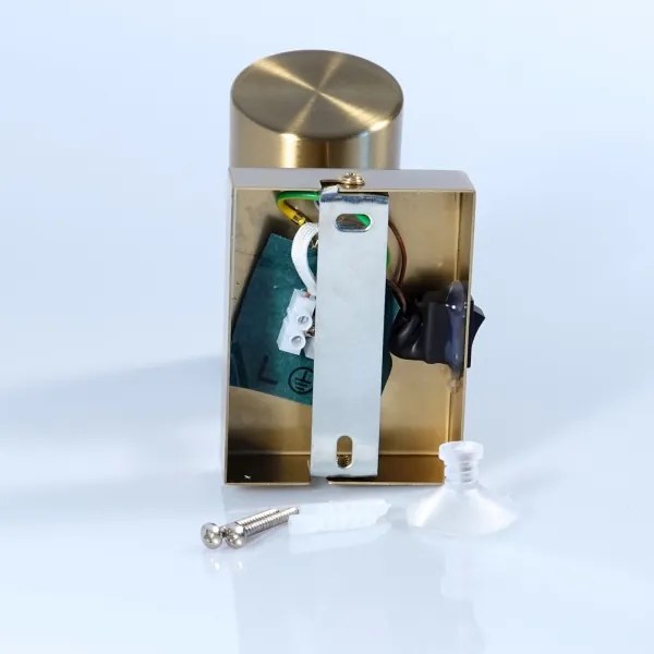 Globo 57911-1GO - Faretto da parete ROBBY 1xGU10/25W/230V oro