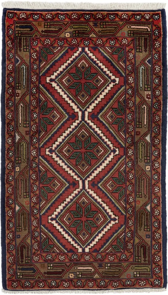 Gholtogh Tappeto 140x80 (Iran) Annodato A Mano
