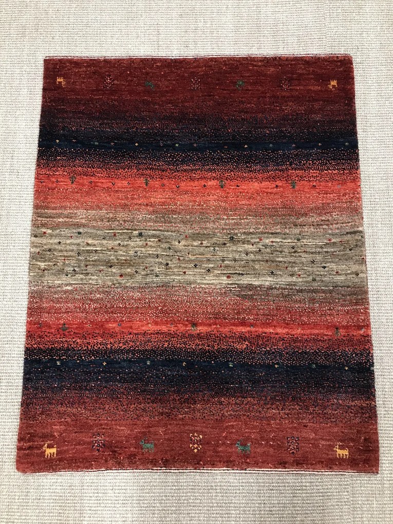 Loribaft Tappeto persiano 80x100 (Iran) Annodato A Mano