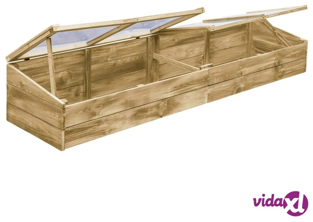 vidaXL Serra in Legno di Pino Impregnato 200x50x35 cm