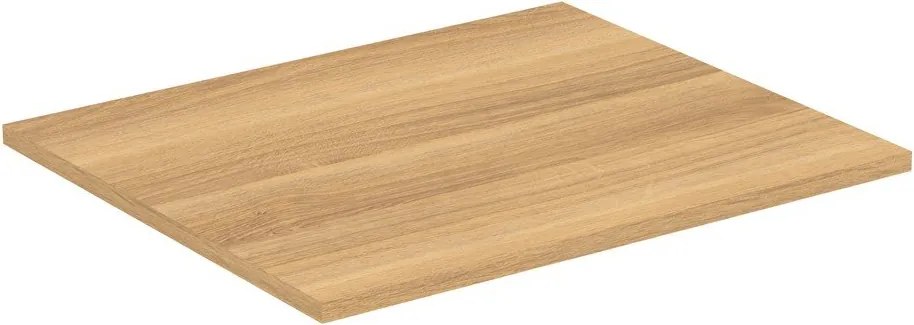 Piano sottolavabo in rovere naturale 60x51 cm i.Life B - Ideal Standard