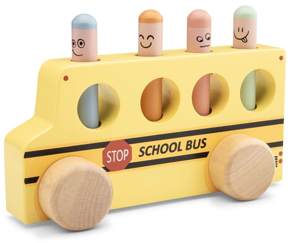 Pop-up - Pioli a molla - Scuolabus