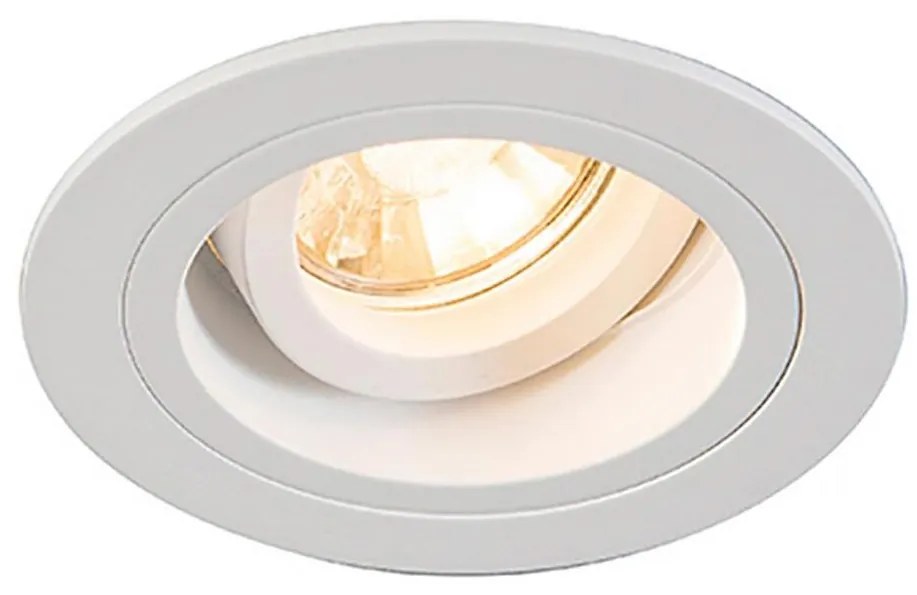 Zuma Line 92699 - Lampada da incasso CHUCK DL ROUND 1xGU10/50W/230V bianca