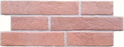 Rivestimento Effetto Muretto Mattoncini 16x40 In Gres Porcellanato Muretto Cotto