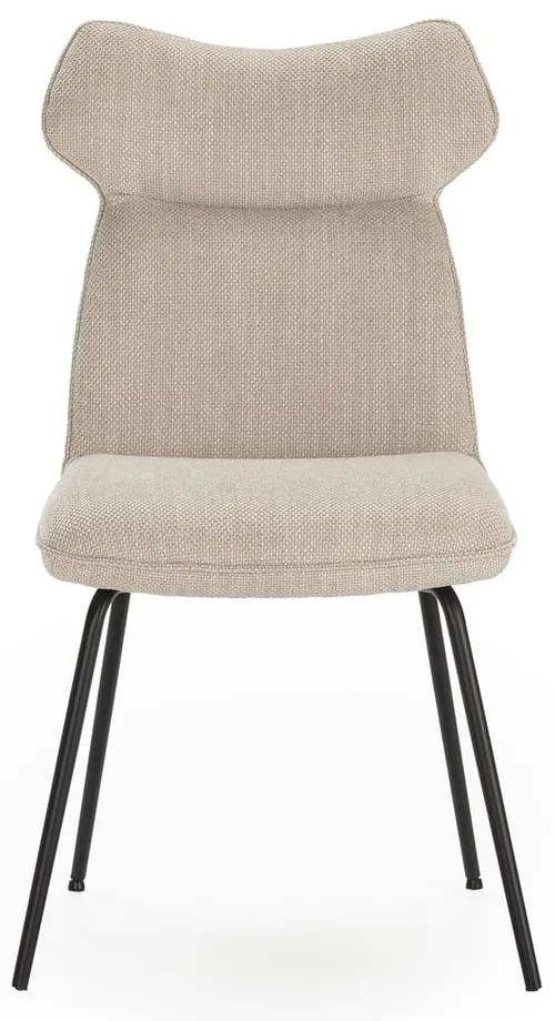 Set di 2 sedie da pranzo beige Dara - Marckeric