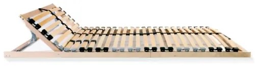 Reti a Doghe 2 pz 7 Zone con 28 Doghe in Legno 70x200 cm