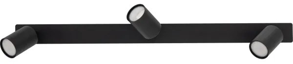 Faretto da incasso NEX 3xGU10/10W/230V nero