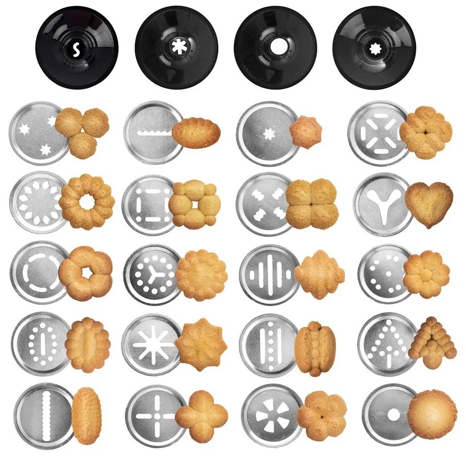 Spara biscotti numero di accessori 24 pz Cookie – Orion