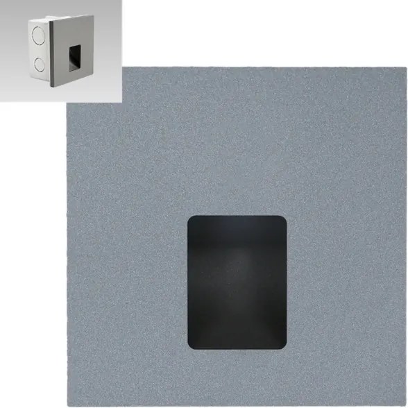Emithor 70423 - Illuminazione LED scale VIX LED/1W/230V 4000K grigio