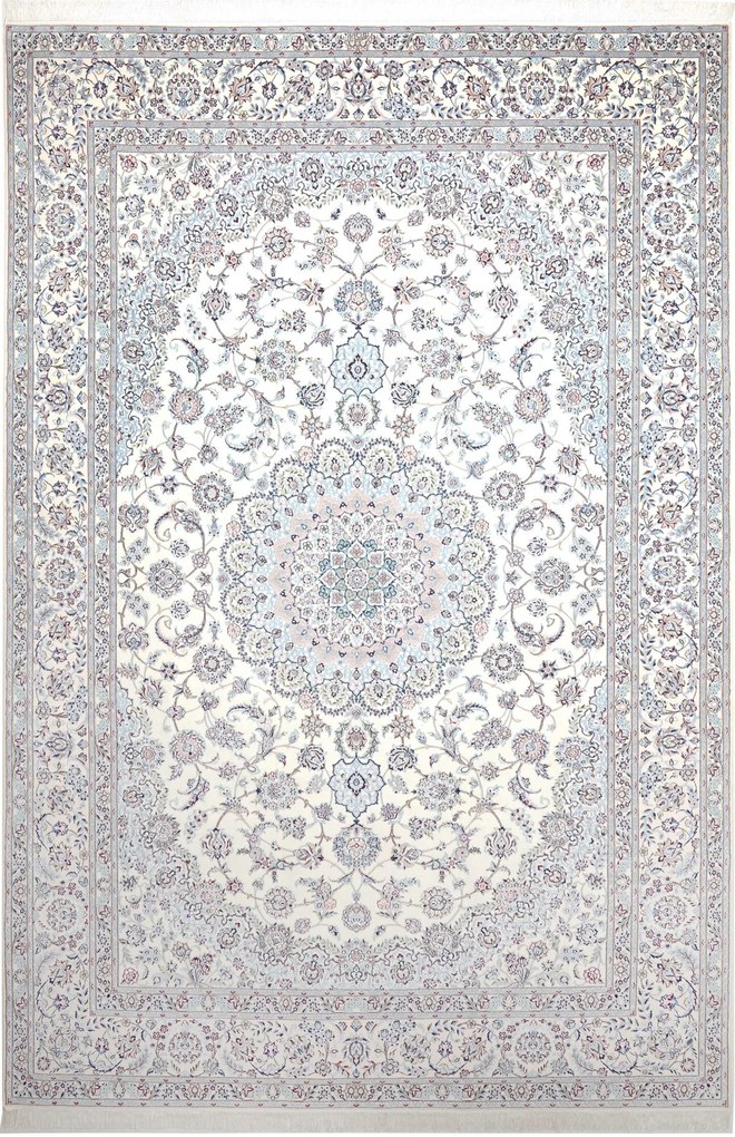 Nain Tappeto 260 x 370 Beige (Iran) Annodato A Mano