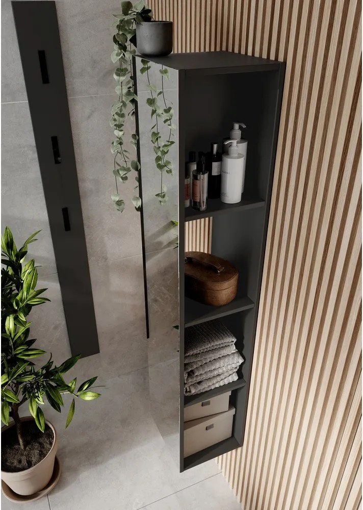 Mobile bagno antracite 31x144 cm Vasio - Germania