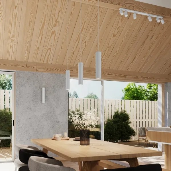 Brilagi - Lampada a sospensione LED su cavo CRESTO 3xGU10/10W/230V bianca