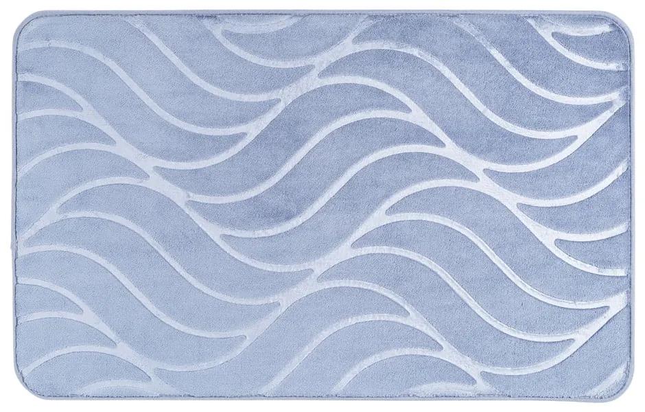 Tappetino da bagno blu in memory foam 50x80 cm Tropic - Wenko