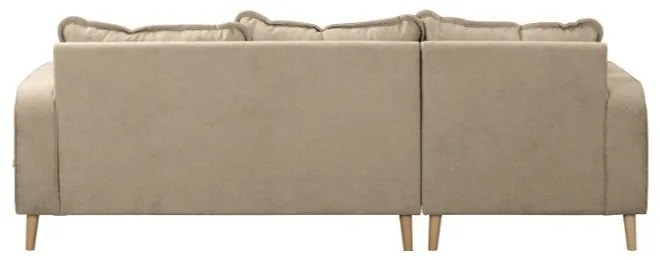 Divano angolare beige (angolo sinistro) Beata - Ropez