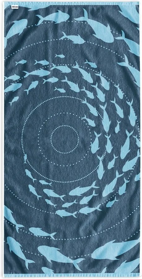 Telo mare blu 90x180 cm Shoal - DecoKing