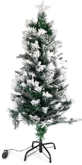 Aigostar - LED albero di Natale da esterno 165 LED/6 W/230 V/8 funzioni 150 cm IP44 bianco freddo