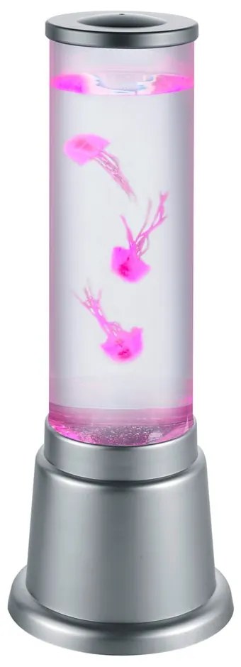 Lampada da tavolo a LED in argento (altezza 36 cm) Jelly - Trio