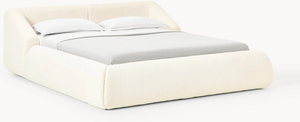 Letto imbottito in teddy Sofia