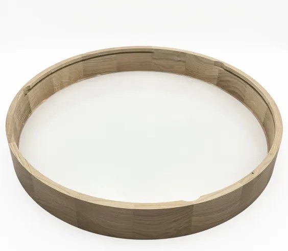 Brilagi - Plafoniera LED CARVALHO 4xE27/60W/230V rovere Ø 57,5 cm