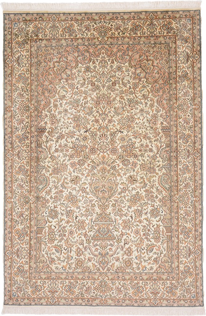 Cashmere Silk Tappeto 180x130 (Indian) Annodato A Mano
