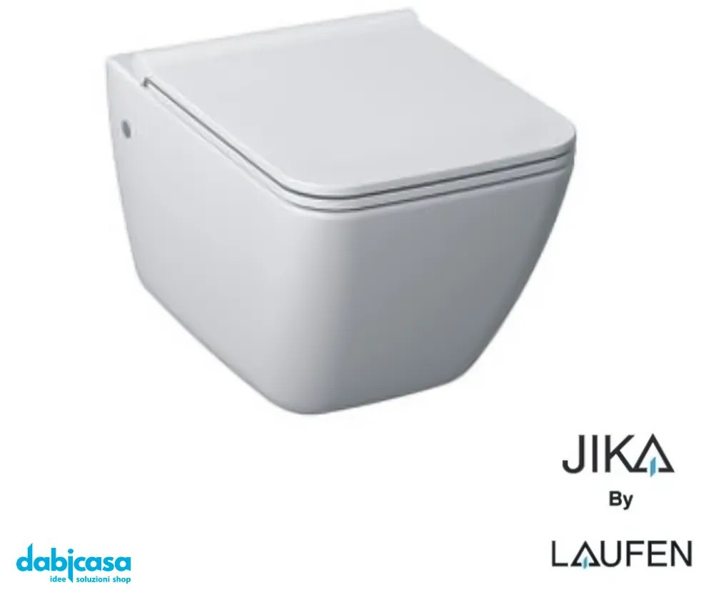 Laufen Jika "Cubito Pure" Wc sospeso filo parete bianco lucido