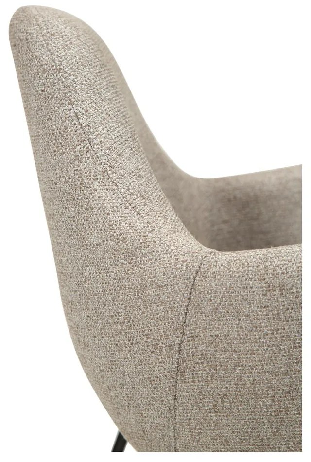 Poltrona beige in tessuto bouclé Zimmer - DAN-FORM Denmark